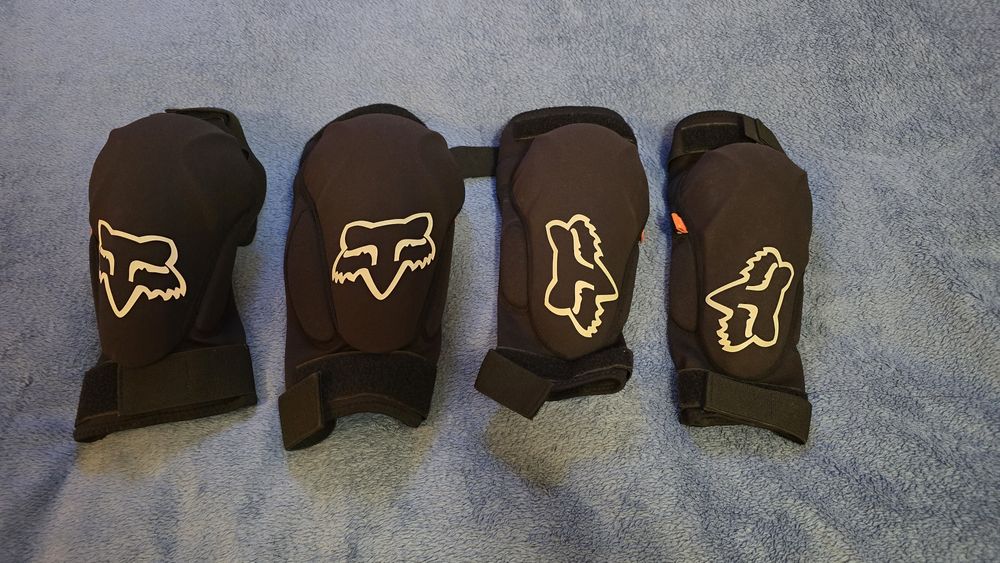 Genunchiere si cotiere Fox Launch D30 pentru bicicleta, mtb marime M