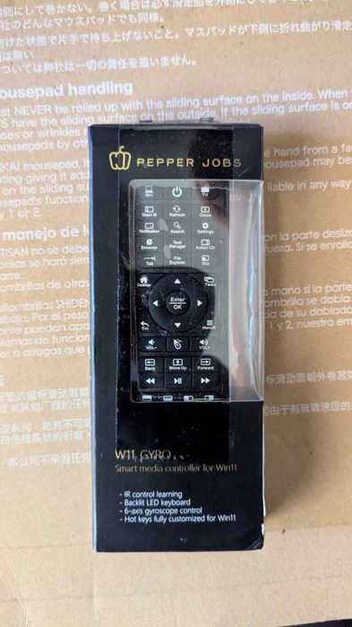 Pepper Jobs W10 Air Mouse GARANȚIE + cutie completă - RAR