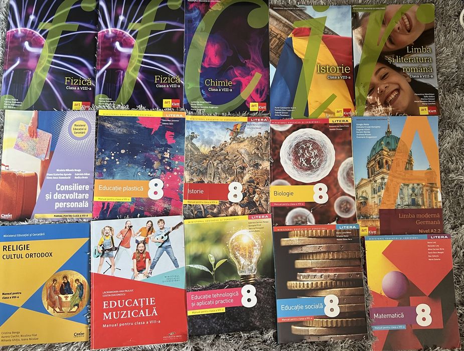 manuale si culegeri clasa a 8 a