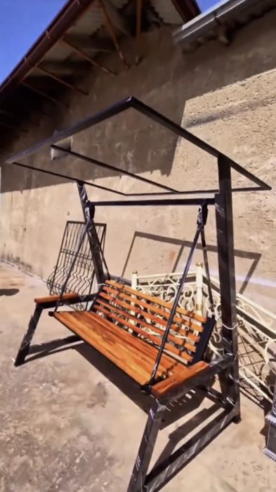 Садовая качела новый