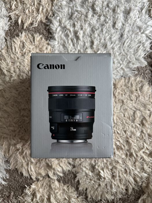 Obiectiv Canon EF 24 mm f1.4 mark II USM