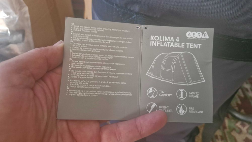 Продавам палатка чисто нова