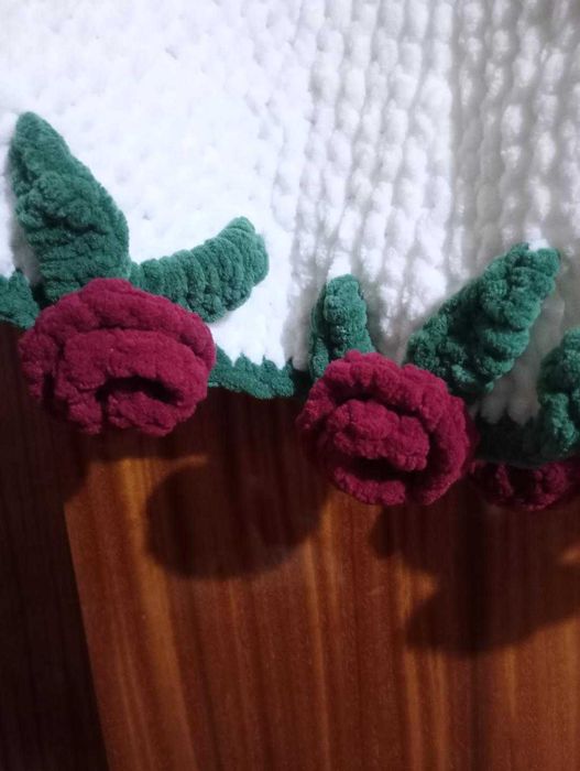 Bolero cu trandafiri HANDMADE