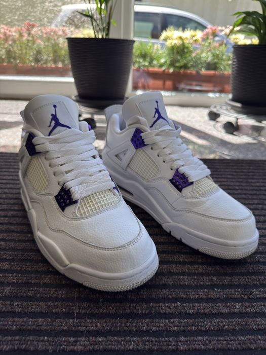 Jordan 4  Retro Metalic Purple