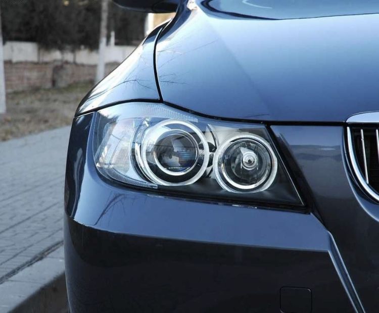 Set becuri leduri angel eyes Bmw seria 3 e90,e91 6000k non facelift