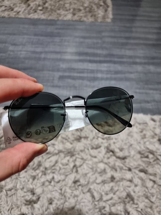 Ochelari de soare unisex Ray-Ban Round Classic RB3447N 002/71