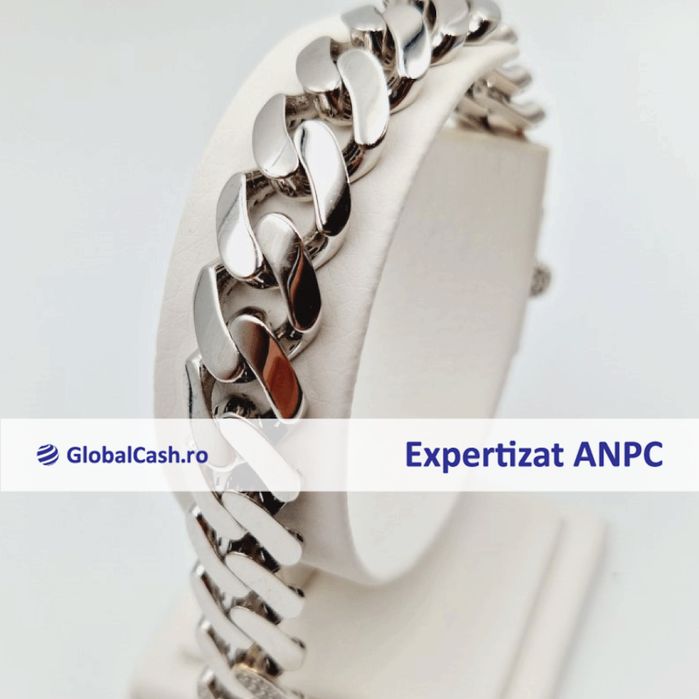 Bratara cuban din aur de 14k, 20.12g | GlobalCash.ro #CF82668