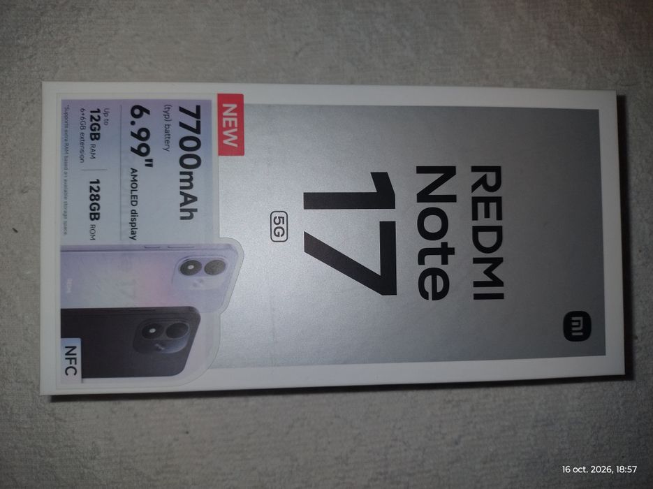 Vând Xiaomi Redmi Note 17 5 g