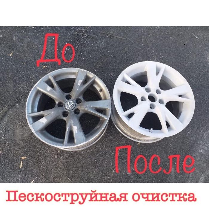 Пескоструйная очистка