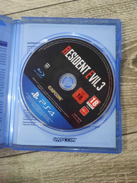 Playstation 4 Games Resident Evil 3