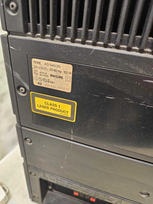 Combina Philips AS 540 2x40W Cd defect, tuneri si aux funcitonale.