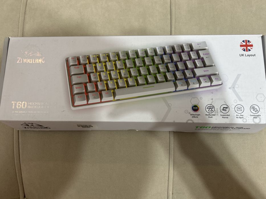 Клавитура T60 mechanical RGB