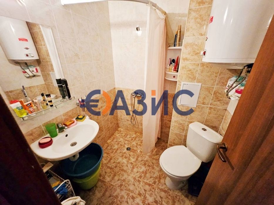 Продава се Едностаен апартамент в к.к. Слънчев бряг - 28 кв.м за 1250 €/кв.м - Снимка #14