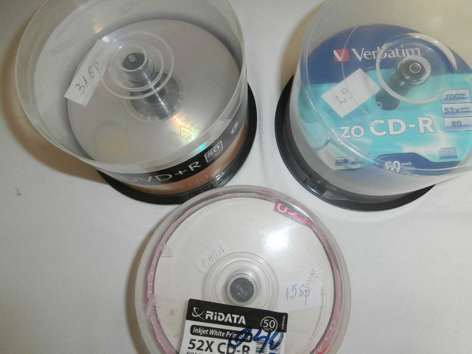 Нови CD и DVD дискове