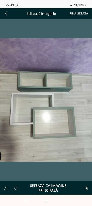 Rafturi suspendate Mdf