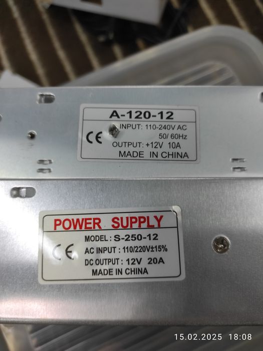 Блоки питания для led, 12 v