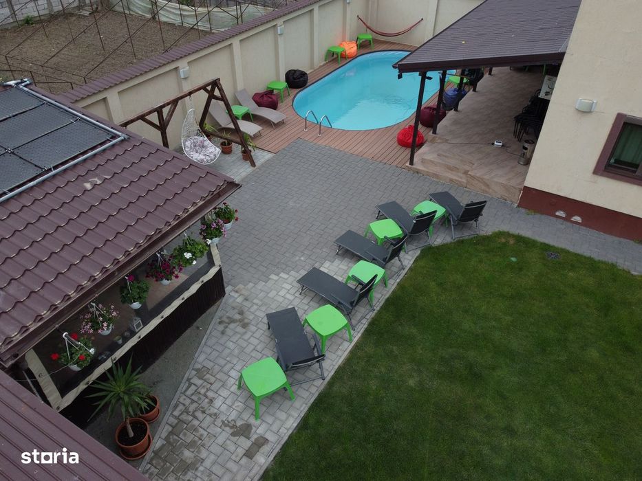 Casa Party Petreceri Botez Nunta Piscina 30°Vila Sauna Jacuzzi Majorat