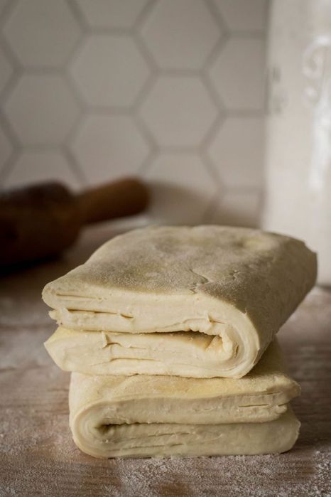 Слоёное тесто домашнее