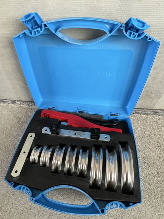 Set pentru indoit tevi, Unior 352/6PB, 11 piese