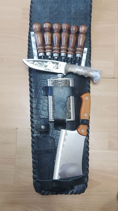 Набор шашлычный, отдых, рыбалка.