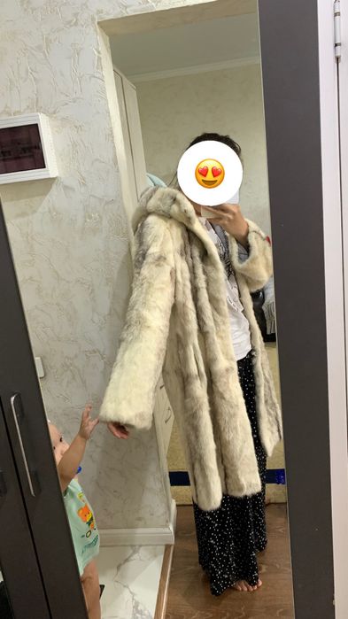 Крестцовая норковая шуба