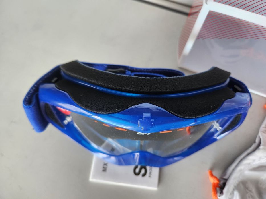 Нови Очила SPY TARGA 2 Мото Крос АТВ СИНИ с безцветна ANTI-FOG плака