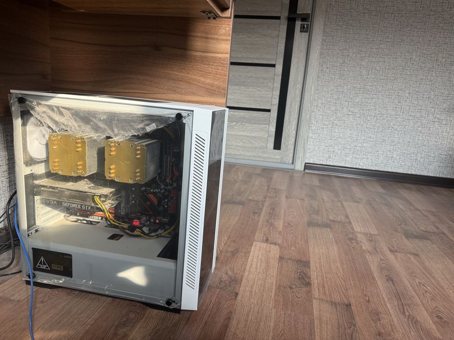 Продам готовый мощный кейс Xeon e5-2695 v4 2.10 GHz 256 ГБ ОЗУ