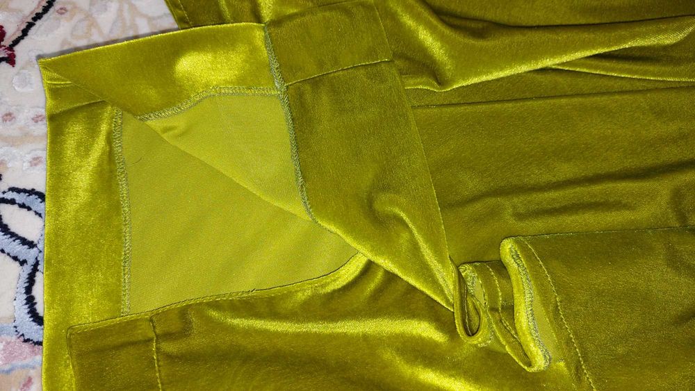 Велюр вечерний платье