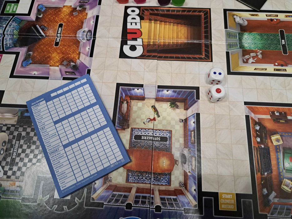 Cluedo - joc in limba romana - incomplet!