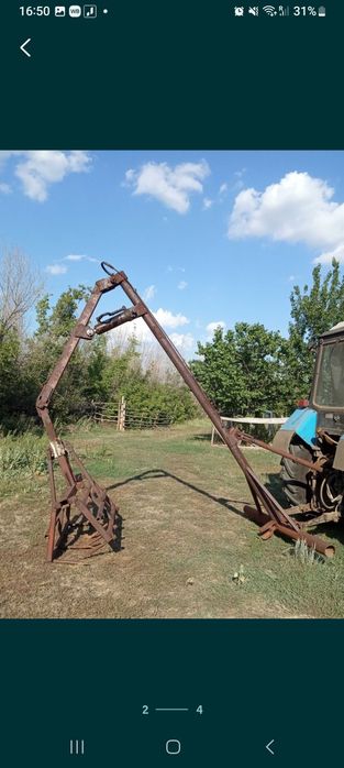Продам сенопогрузчик прицепной