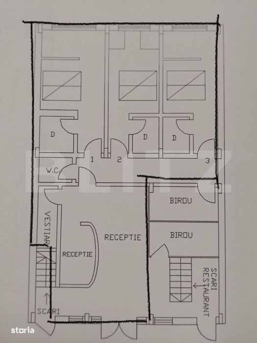 Spatiu comercial 100 mp, cheltuieli incluse, zona - Marasti, Kaufland