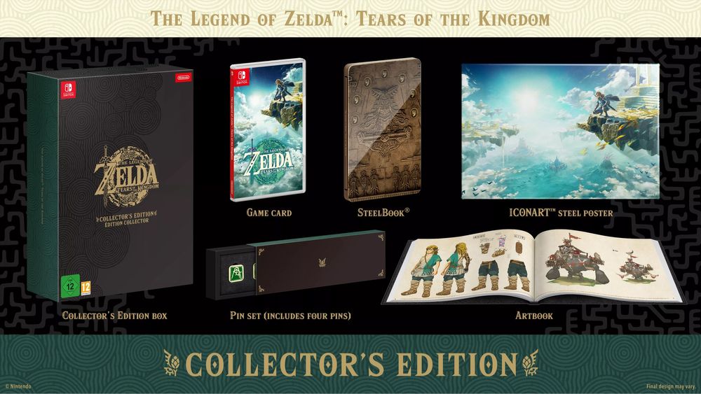 Tears of the Kingdom Collector's Edition Nintendo Switch