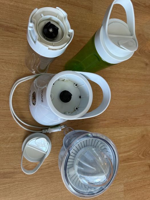 Blender cu storcator de citrice Russell Hobbs Mix & Go Juice, 300 W