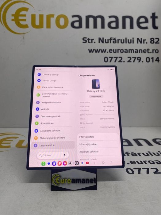 Telefon mobil Samsung Galaxy Z Fold6, 12GB RAM, 512GB -N2-