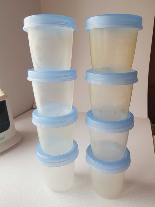 Lot pentru bebelus, sterlizator si pompa de san, apaprat gatit cu abur