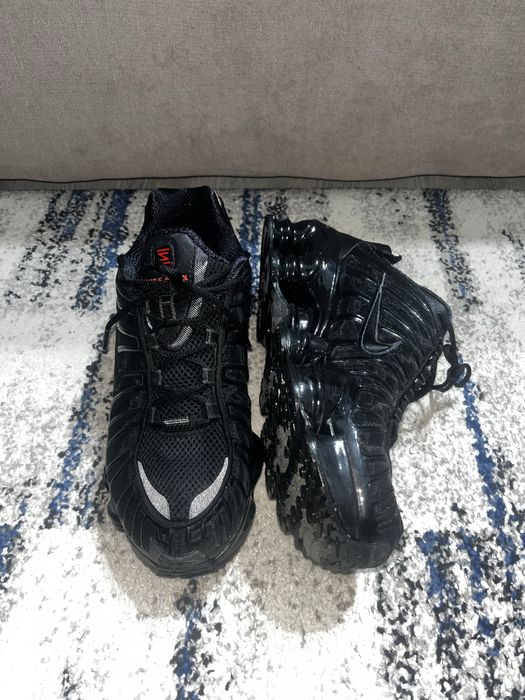 adidasi nike shox TL GS negri