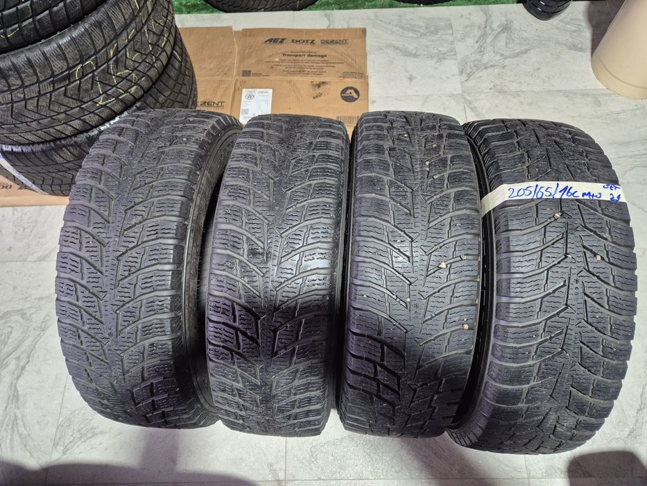 Vând jante 205/65/16 C M+S set complet imp Germania//Nokian// dot 2021