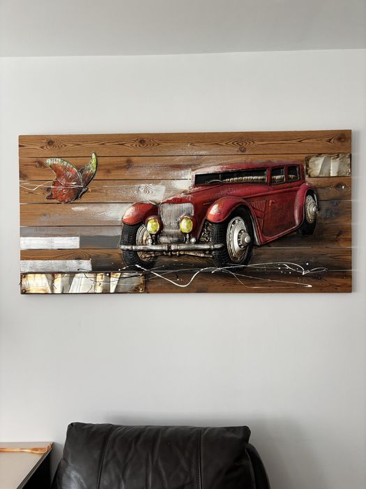 Tablou Unic pe lemn in 3D