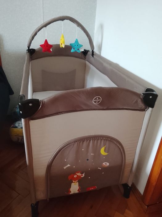 Pătuț copii travel cu 2saltele