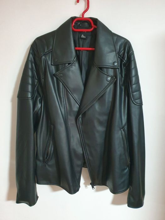 Jacheta imitație piele H&M