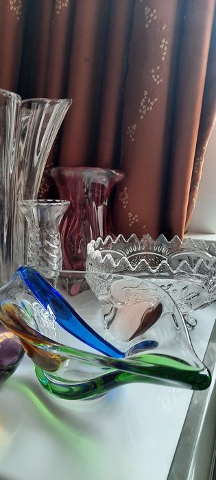 Вазы хрусталь...