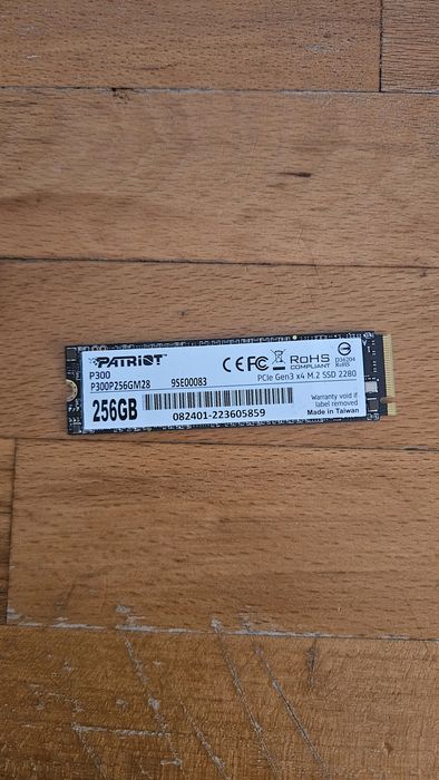Ssd m2 256 Patriot