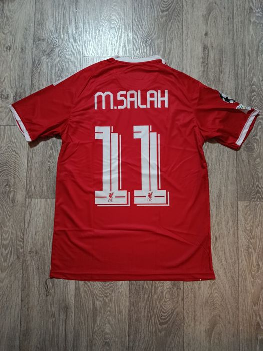 Мъжка футболна тениска на Салах Ливърпул  с размери S,M,L, XL u 2XL