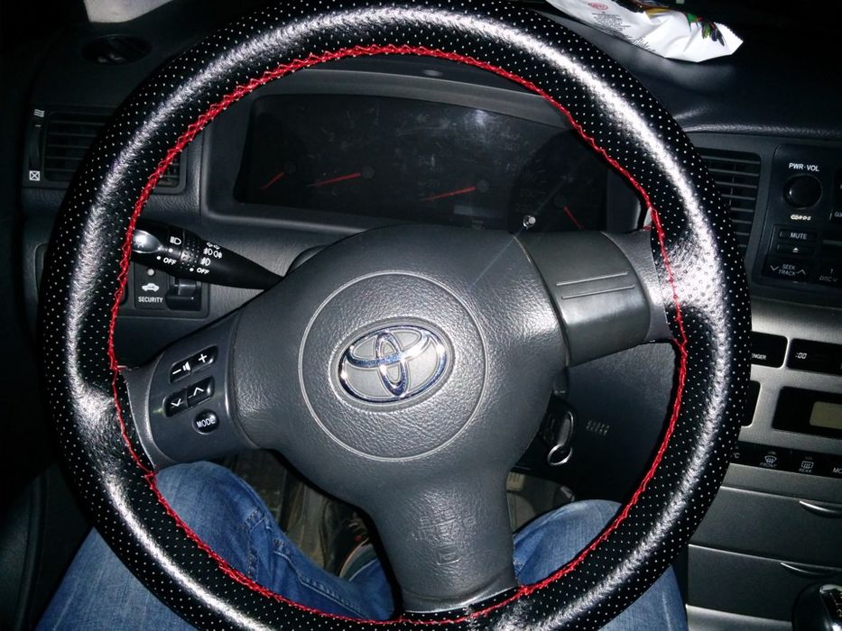 Оплетка  руля на шнуровке