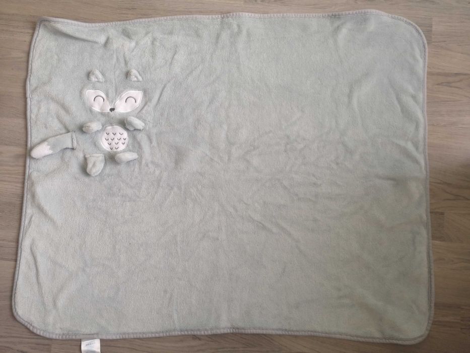 Меко одеяло Kikka boo с лисиче - 100х75 см