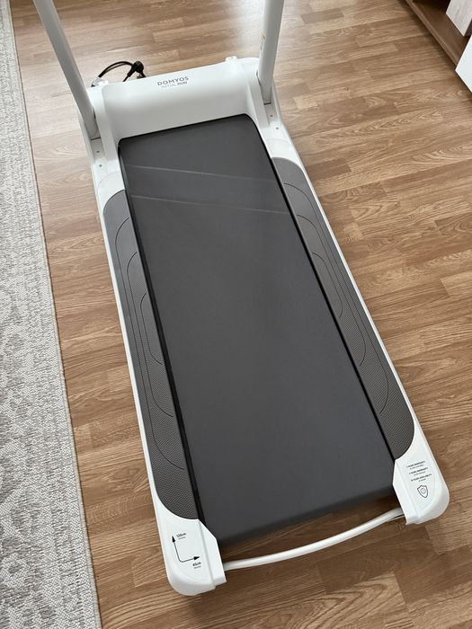 Сгъваема бяла пътека за ходене и бягане 12км/ч и смазка