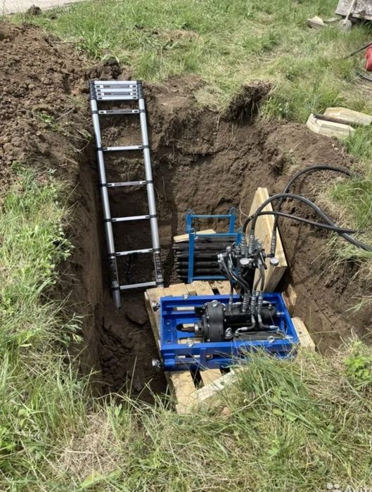 Прокол грунта, ГНБ, Прокладка водопровода, Крот