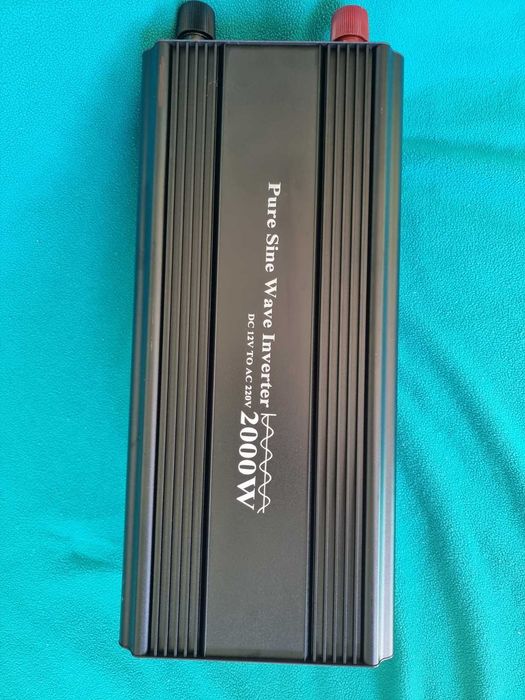 Инвертор 2000w/4000w 12v-220v пълна синусоида 2000 вата с дисплей