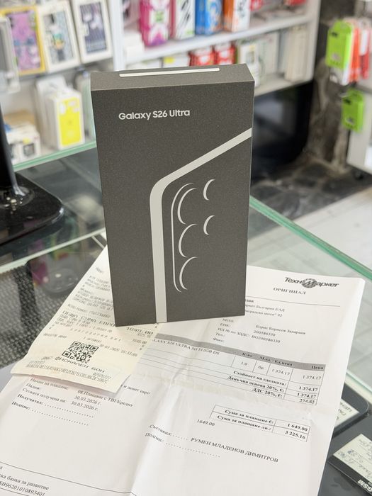 Samsung S26 Ultra 512Gb White Чисто Нов!