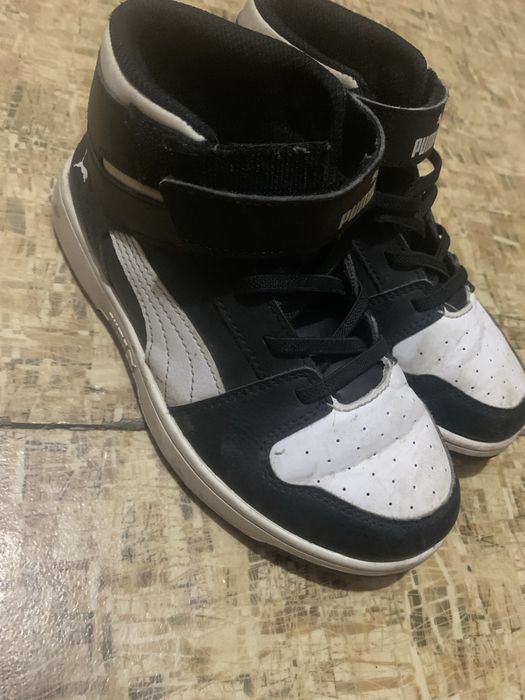 Кросовки Puma  черно белый